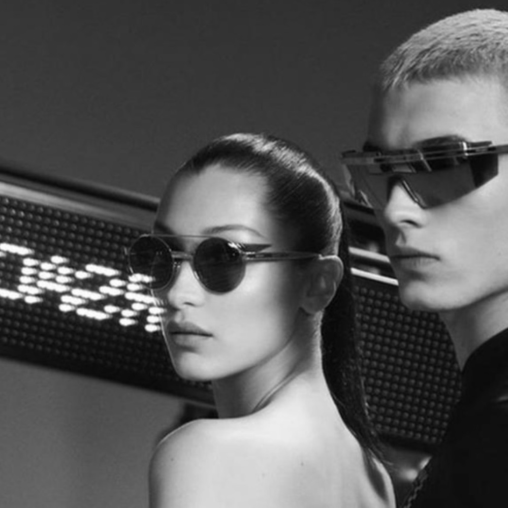Versace Round Frame Model 2210 sunglasses